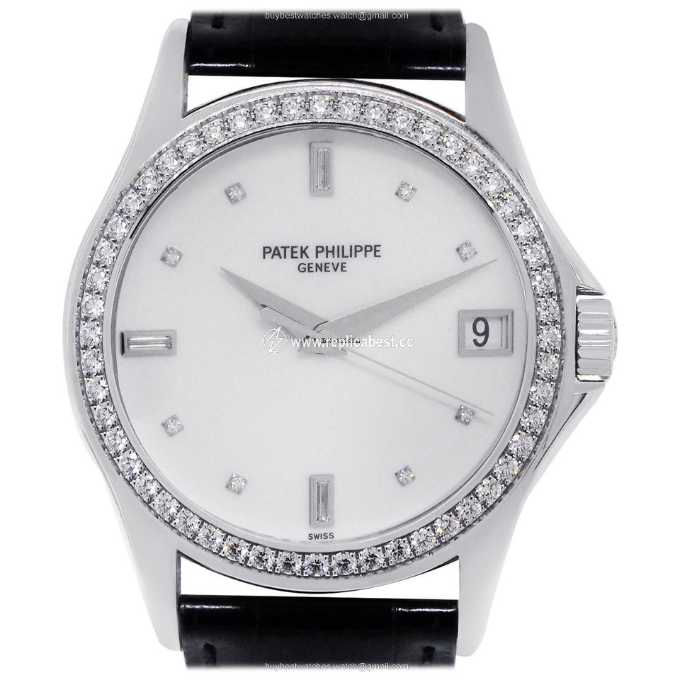 Patek Philippe Calatrava Mens watch Unisex Automatic White gold 5108G-012
