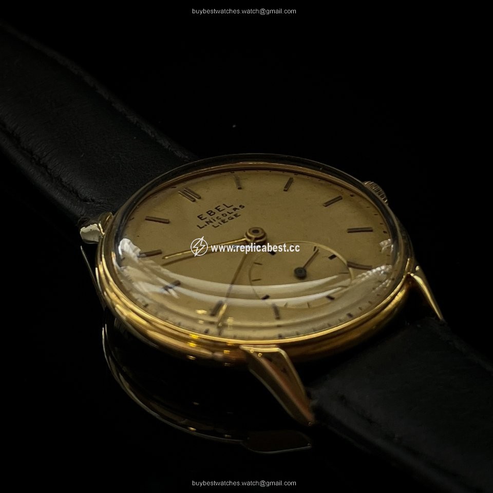 Ebel Mens watch Unisex Manual winding Yellow gold ebel vintage