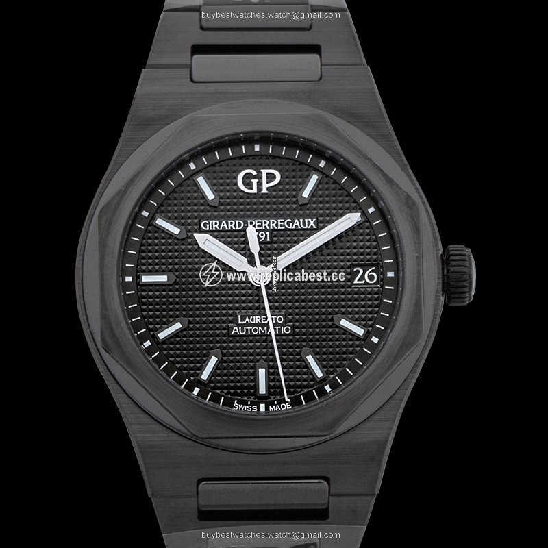 Girard Perregaux Laureato Mens watch Unisex Automatic Ceramic 81010-32-631-32A