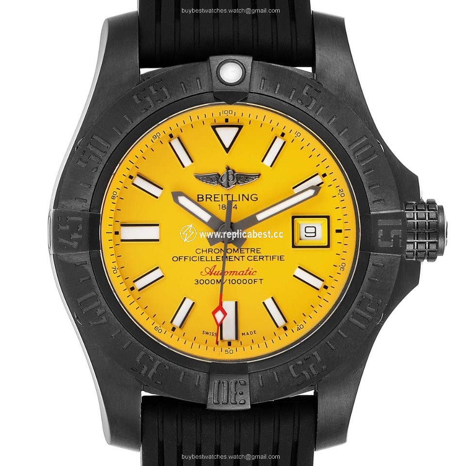 Breitling Avenger II Seawolf Mens watch Unisex Automatic Steel M17331