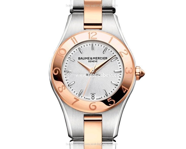 Baume & Mercier Linea Womens watch Quartz Gold Steel M0A10015