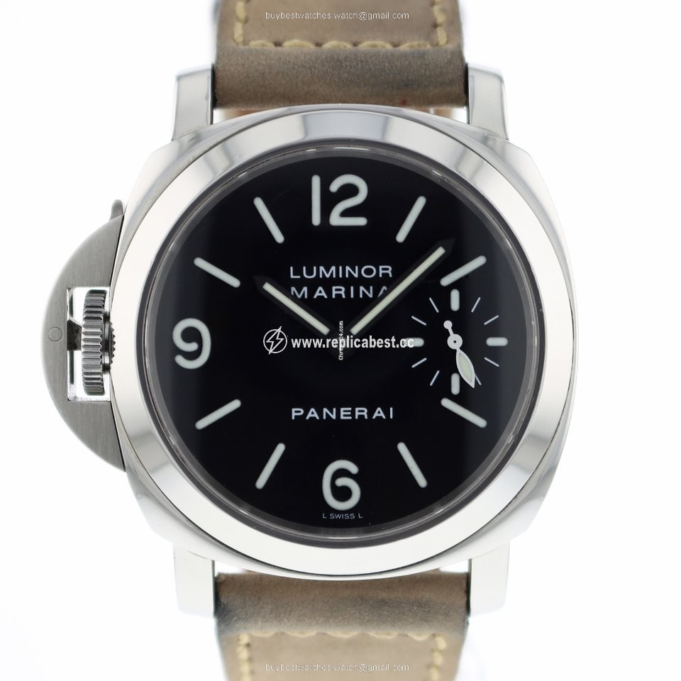Panerai Luminor Marina Mens watch Unisex Manual winding Steel PAM 00115