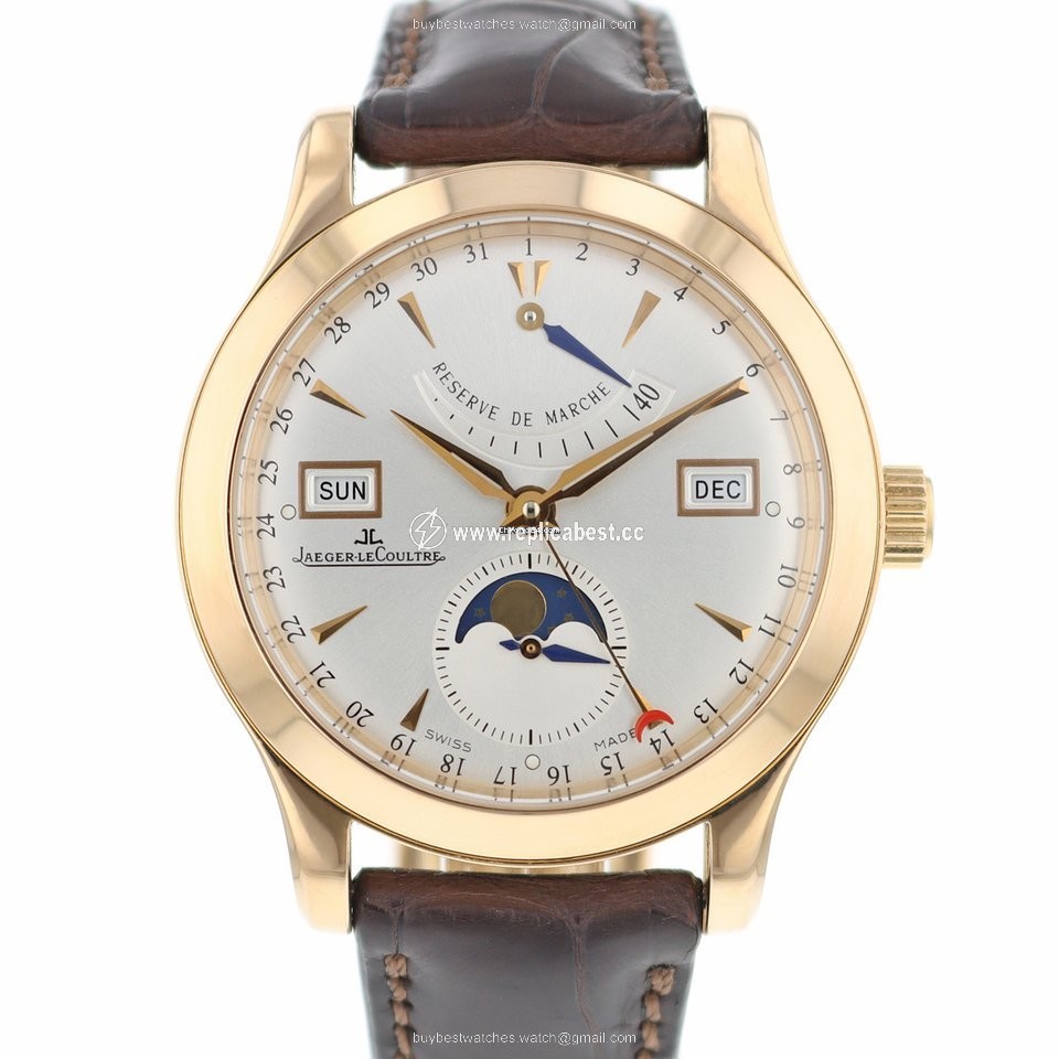 Jaeger-LeCoultre Master Calendar Mens watch Unisex Automatic Rose gold 147.2.41.S