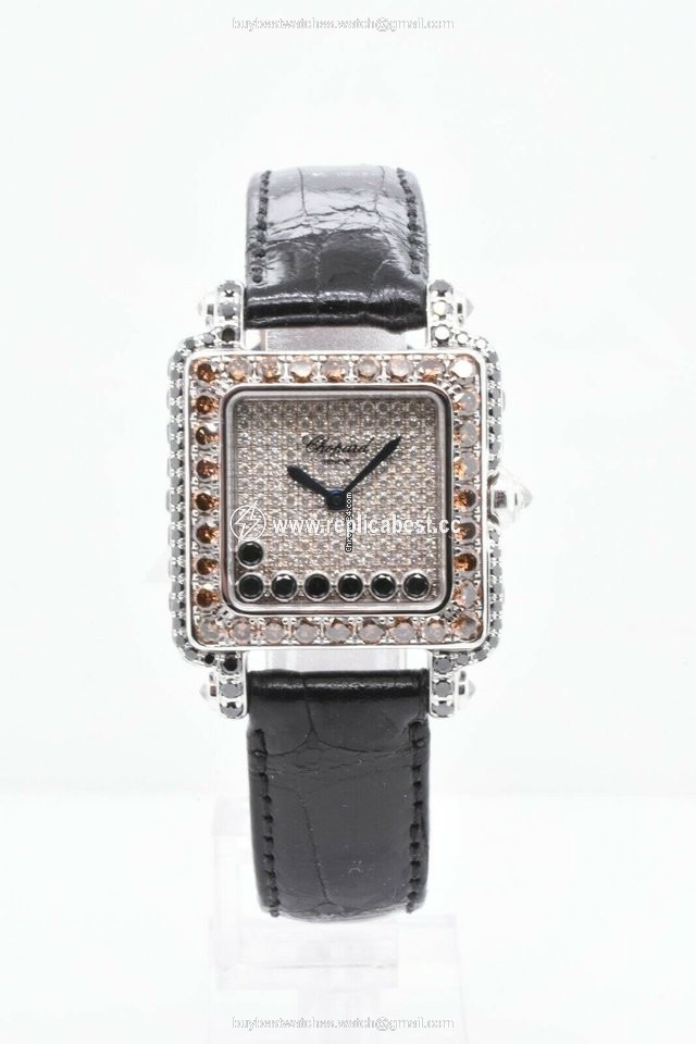 Chopard Happy Sport Womens watch Quartz White gold 27 6730-415