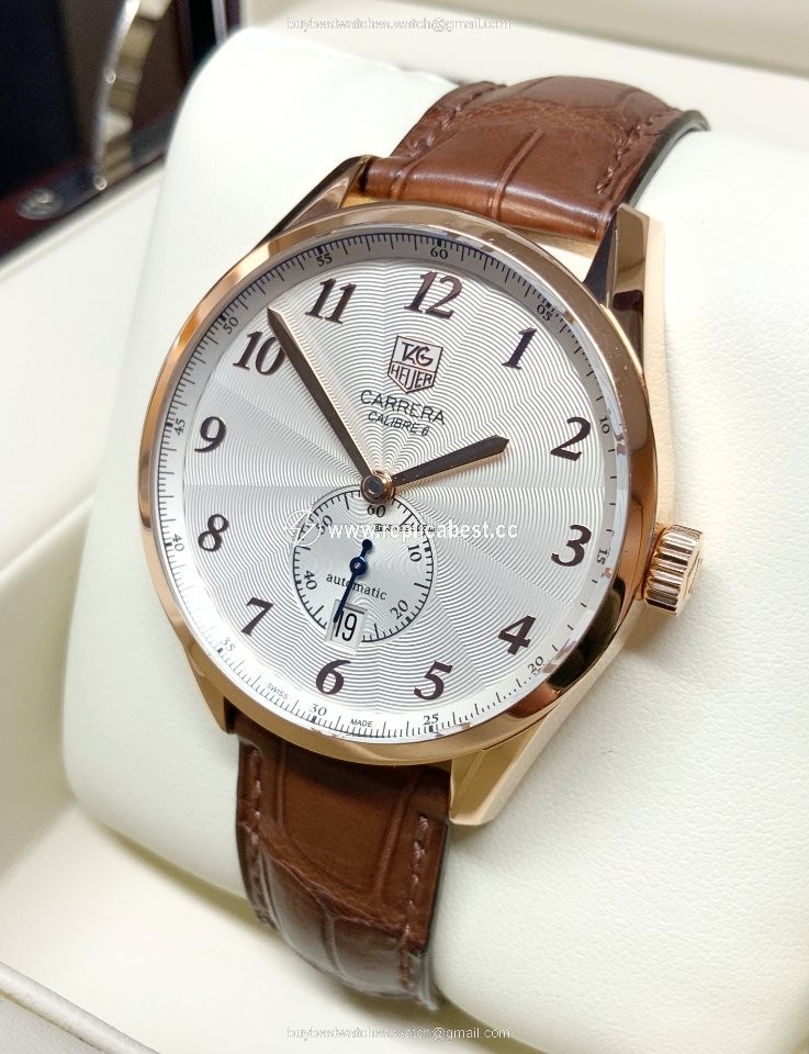 TAG Heuer Carrera Calibre 6 Mens watch Unisex Automatic Rose gold WAS2140.FC8176