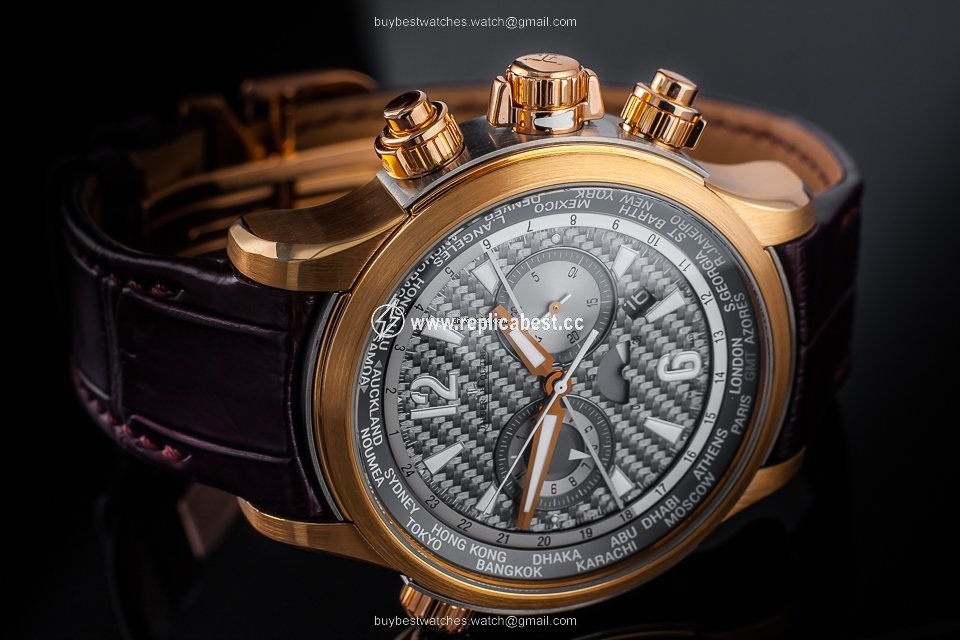 Jaeger-LeCoultre Master Compressor Extreme World Chronograph Mens watch Unisex Automatic Rose gold 150.2.22