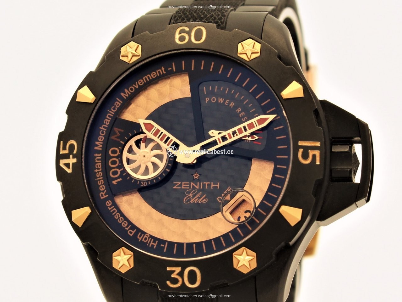 Zenith Defy Mens watch Unisex Automatic Titanium 96.0518.685