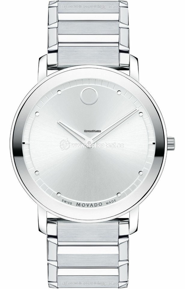 Movado Sapphire Mens watch Unisex Quartz Steel MOVADO SAPPHIRE 0606881
