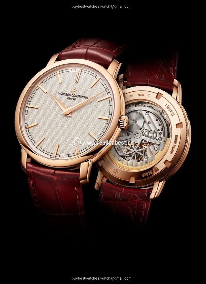 Vacheron Constantin Patrimony Mens watch Unisex Automatic Rose gold 43075 000R-9884