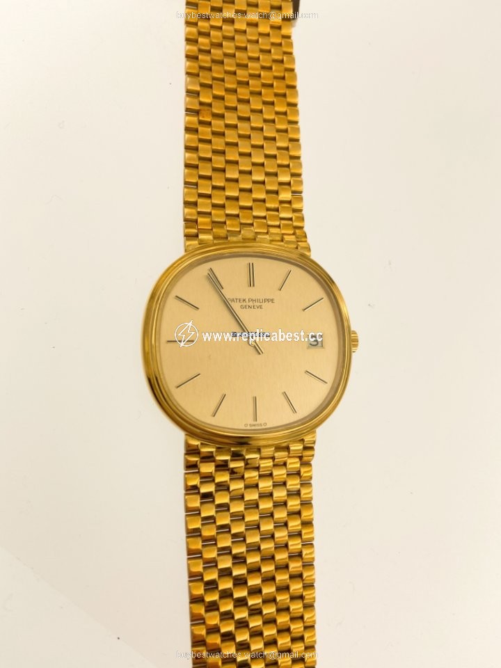 Patek Philippe Golden Ellipse Mens watch Unisex Automatic Yellow gold 3839