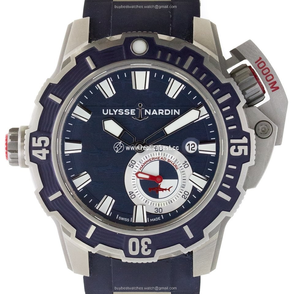 Ulysse Nardin Hammerhead Shark Mens watch Unisex Automatic Titanium 3203-500LE-3 93-HAMMER