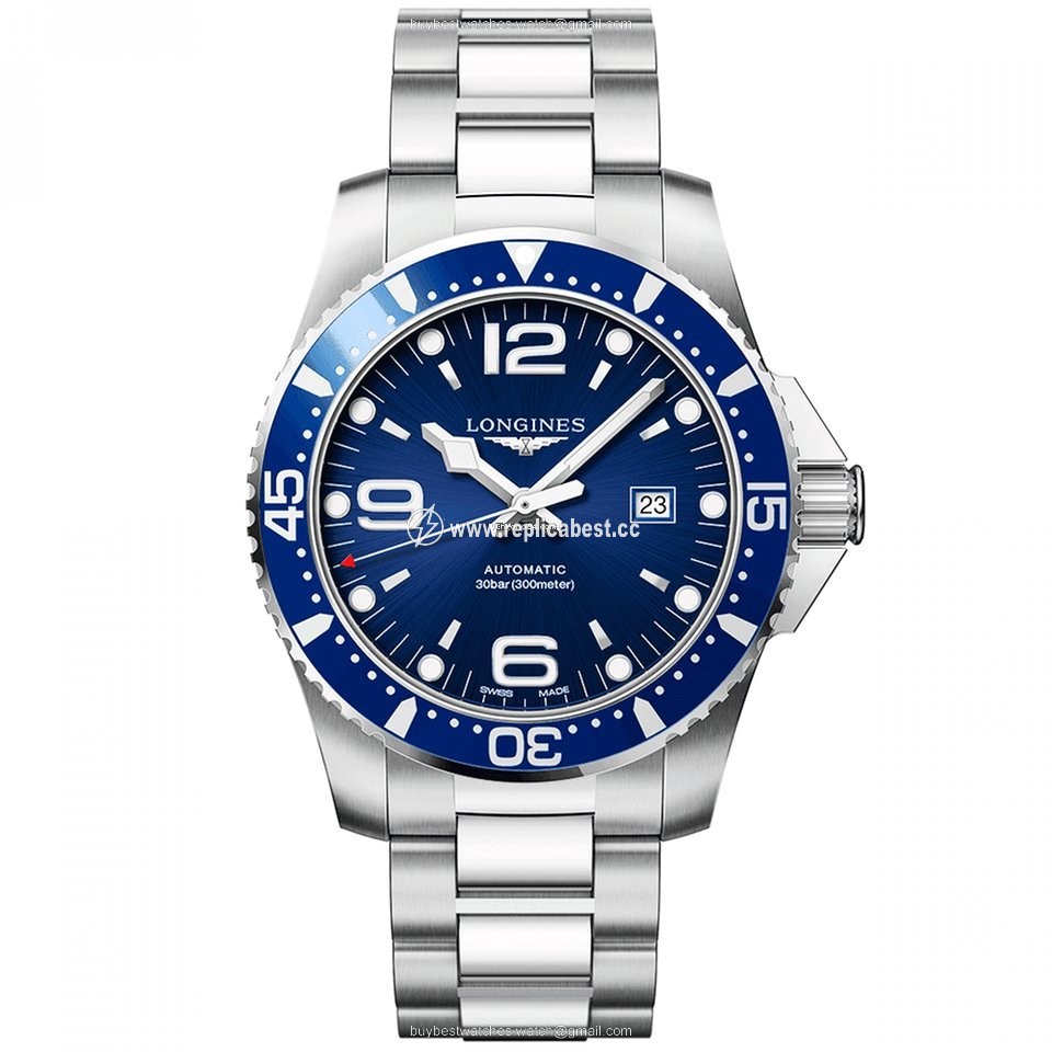 Longines HydroConquest Mens watch Unisex Automatic Steel L3.841.4.96.6