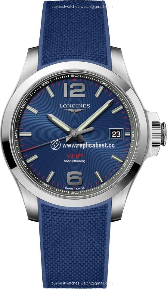 Longines Conquest Mens watch Unisex Quartz Steel L3.716.4.96.9