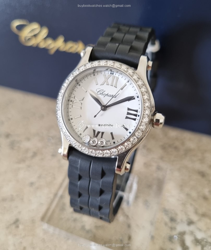 Chopard Happy Sport Womens watch Quartz Steel 278590-3003