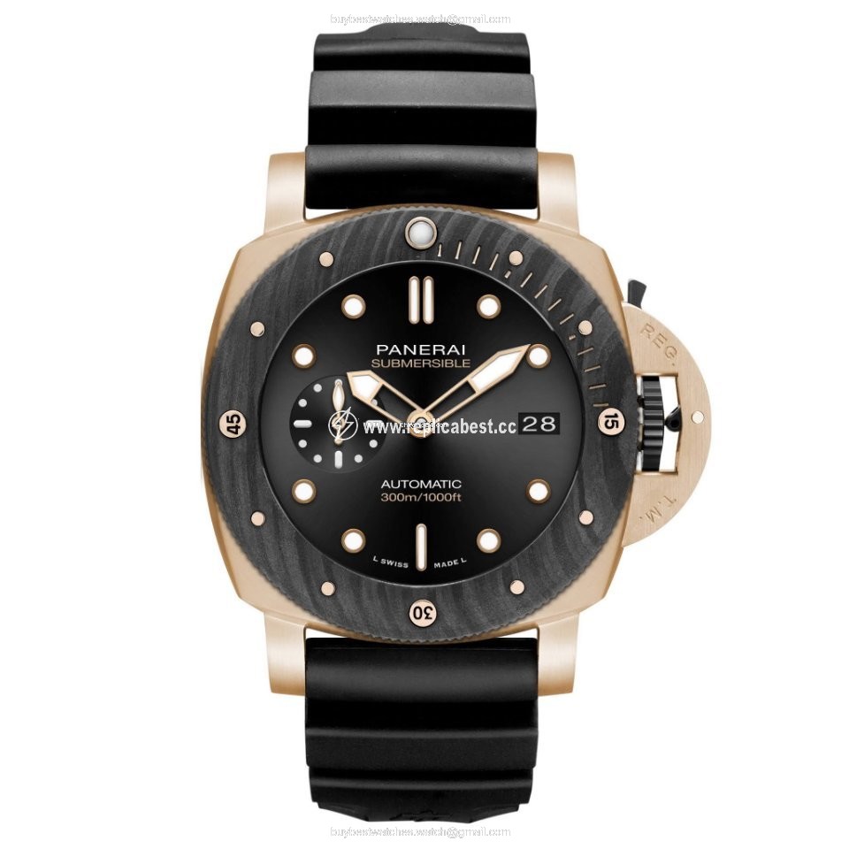 Panerai Mens watch Unisex Automatic Rose gold PAM 01070