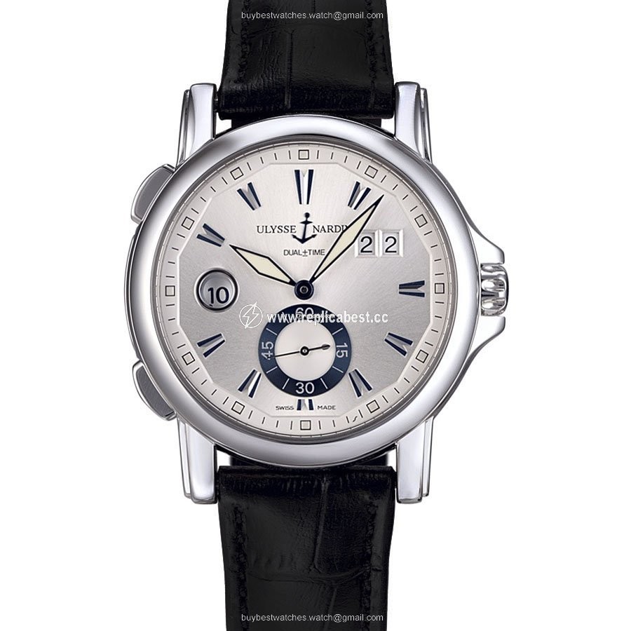 Ulysse Nardin Dual Time Mens watch Unisex Automatic Steel 243-55 91