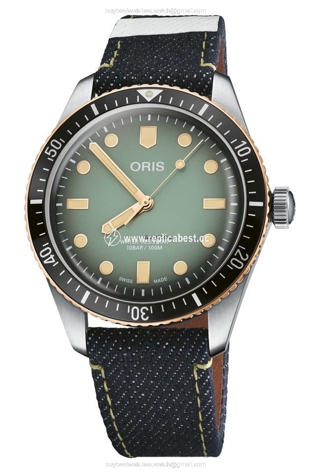 Oris Divers Sixty Five Mens watch Unisex Automatic Steel 01 733 7707 4337-Set
