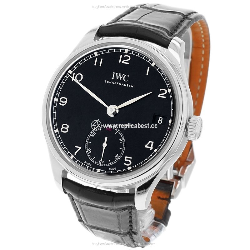 IWC Portuguese Hand-Wound Mens watch Unisex Steel IW5102-02