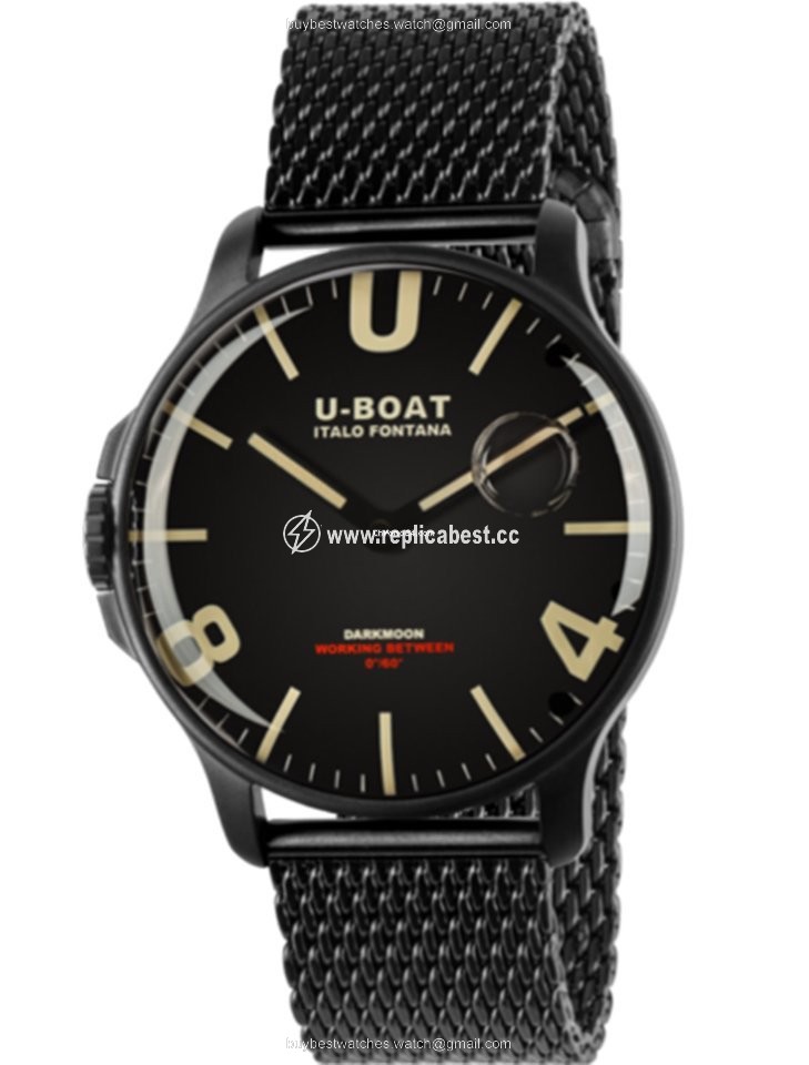 U-Boat Quartz Steel 8464 MT