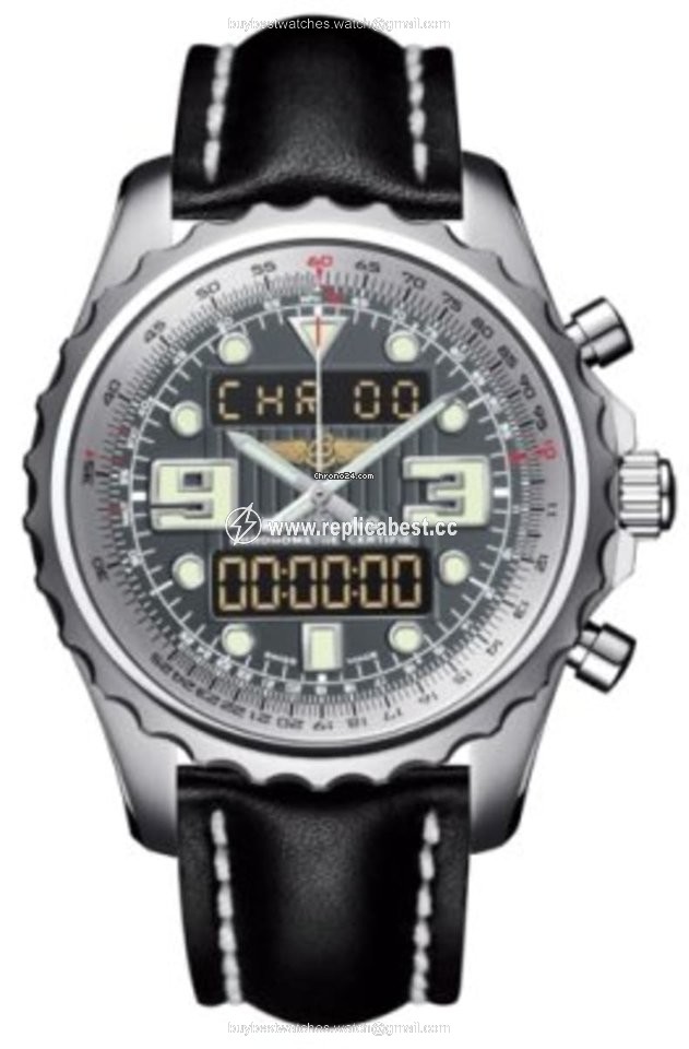 Breitling Chronospace Mens watch Unisex Quartz Steel A7836534