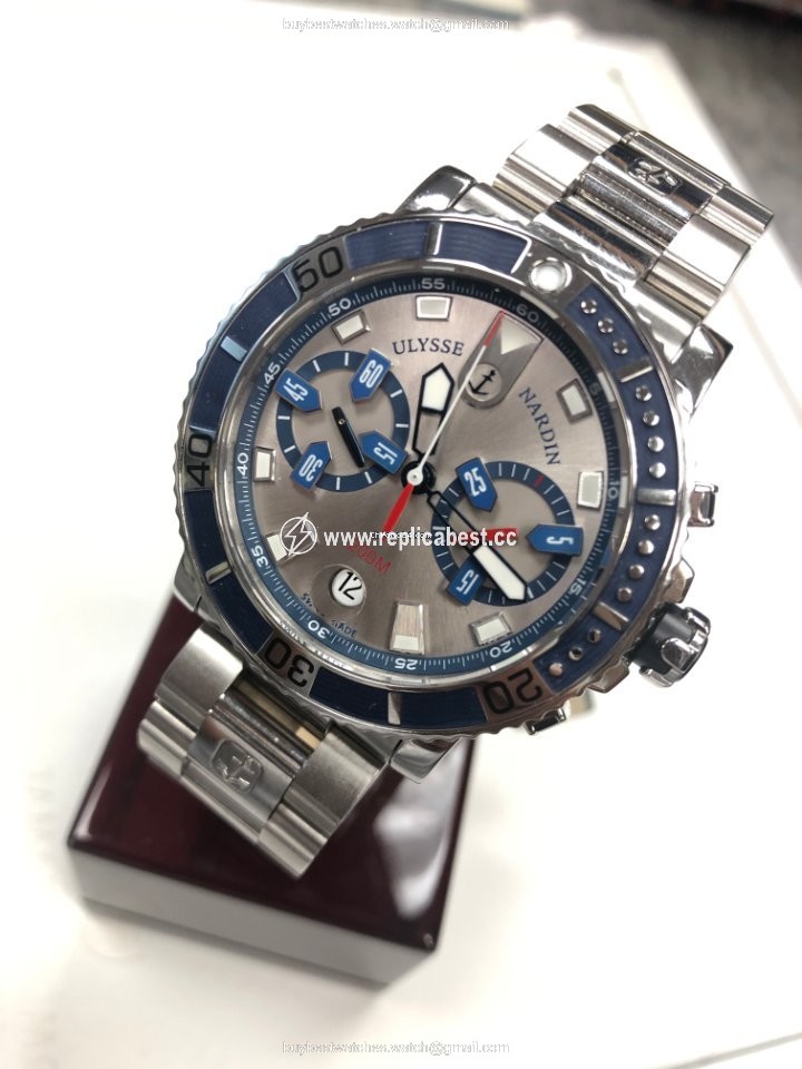 Ulysse Nardin Maxi Marine Diver Mens watch Unisex Automatic Steel 8003-102-7 91