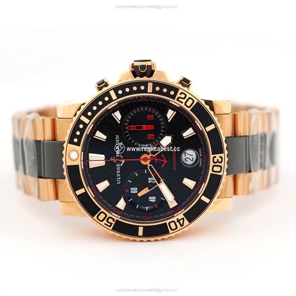 Ulysse Nardin Maxi Marine Diver Mens watch Unisex Automatic Rose gold 8006-102-8C 926