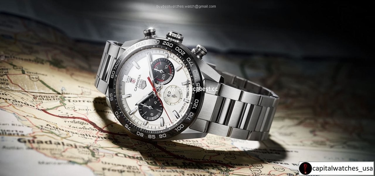 TAG Heuer Carrera Heuer-02T Mens watch Unisex Automatic Ceramic CBN2A1D.BA0643