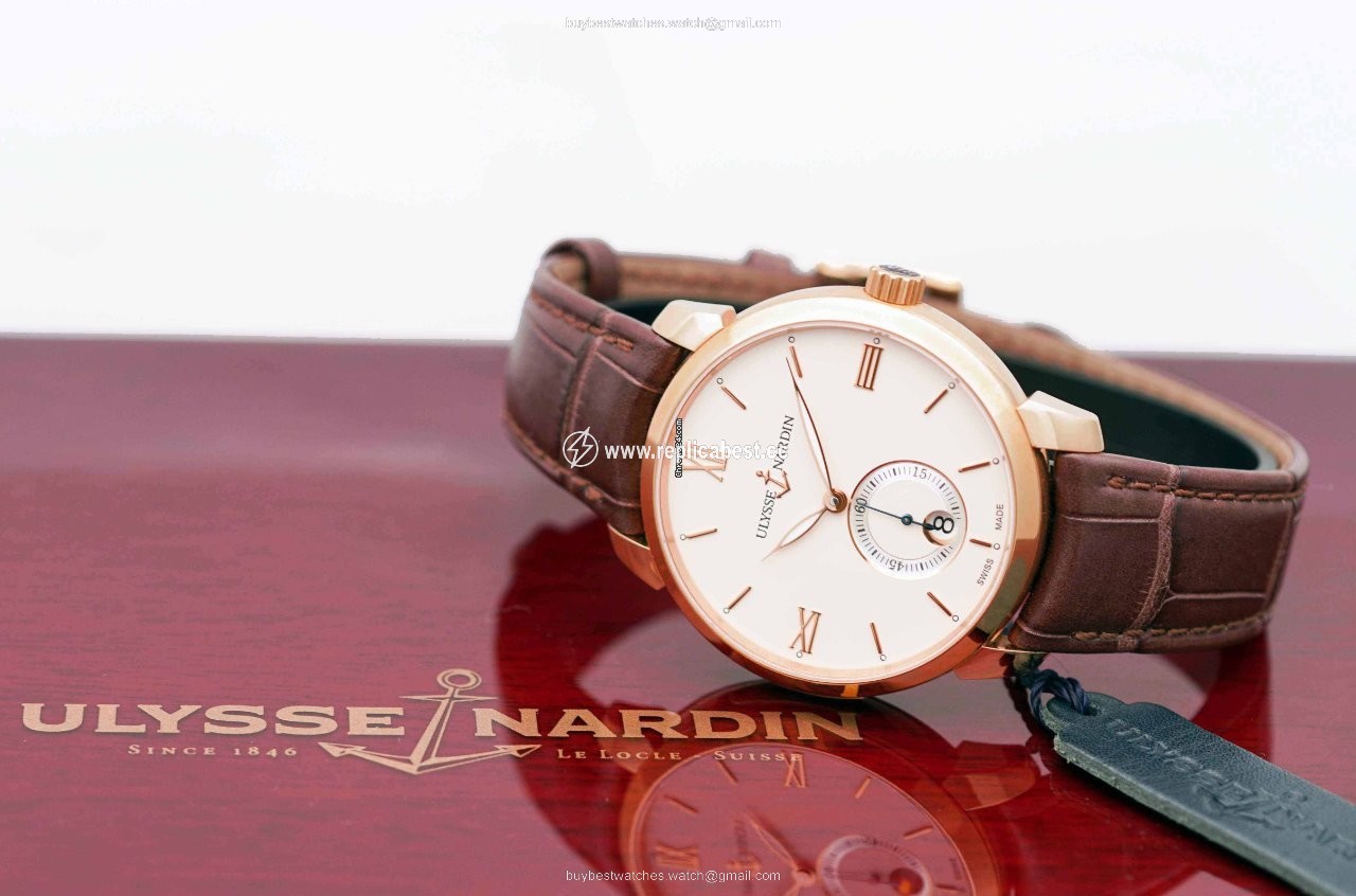 Ulysse Nardin Classic Mens watch Unisex Automatic Rose gold 8276-119-2 31