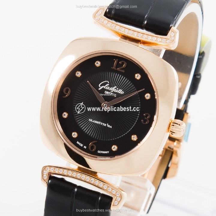 Glashutte Original Pavonina Womens watch Quartz Red gold 1-03-02-09-05-30