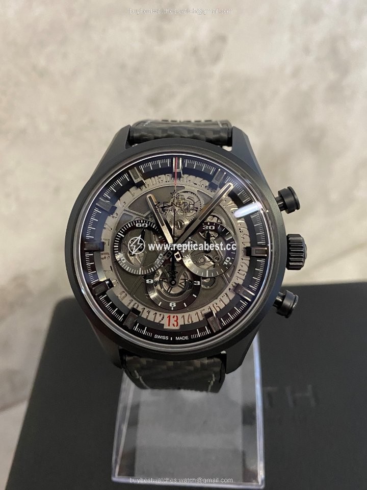 Zenith El Primero Chronomaster Mens watch Unisex Automatic Ceramic 49.2520.400 98.R578