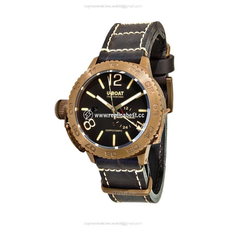 U-Boat Classico Mens watch Unisex Automatic Bronze U-9008