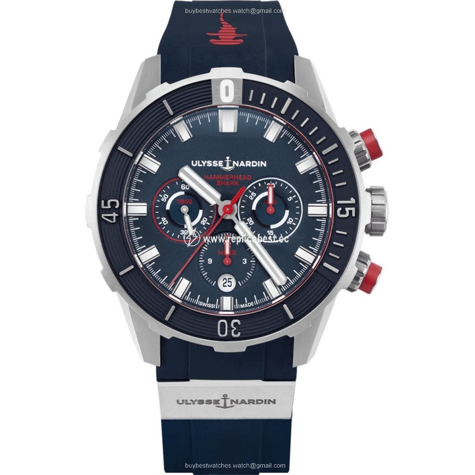 Ulysse Nardin Hammerhead Shark Mens watch Unisex Automatic Titanium 1503-170LE-3 93-HAMMER