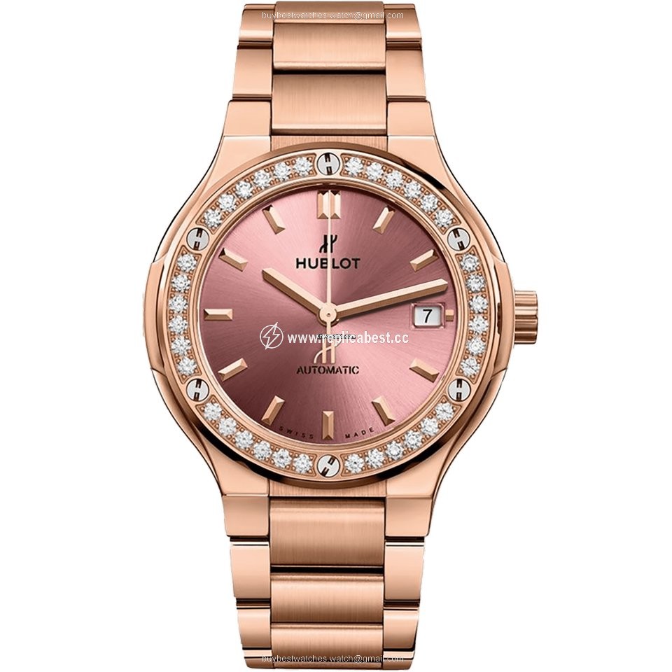 Hublot Classic Fusion 45, 42, 38, 33 mm Womens watch Automatic Rose gold 568.OX.891P.OX.1204
