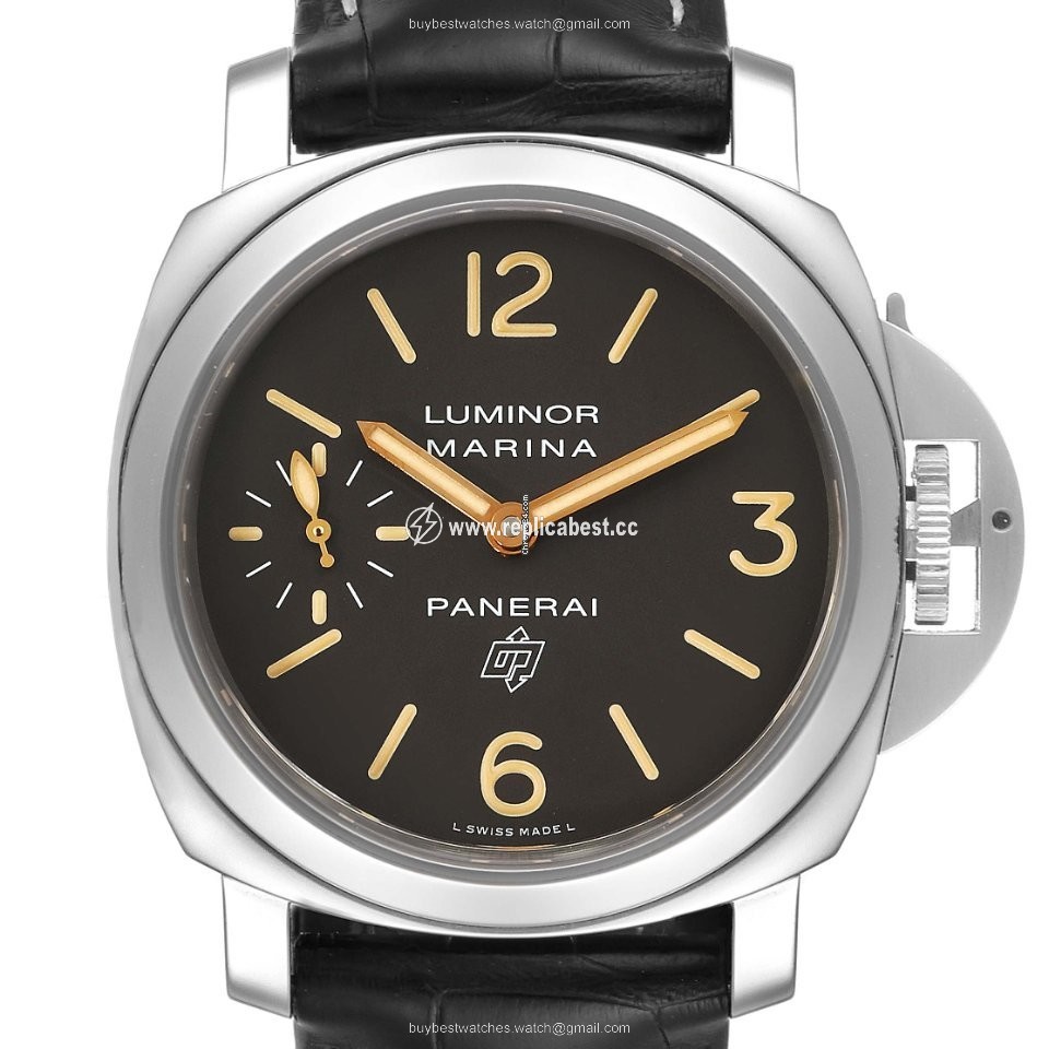 Panerai Luminor Marina Mens watch Unisex Manual winding Steel PAM00632