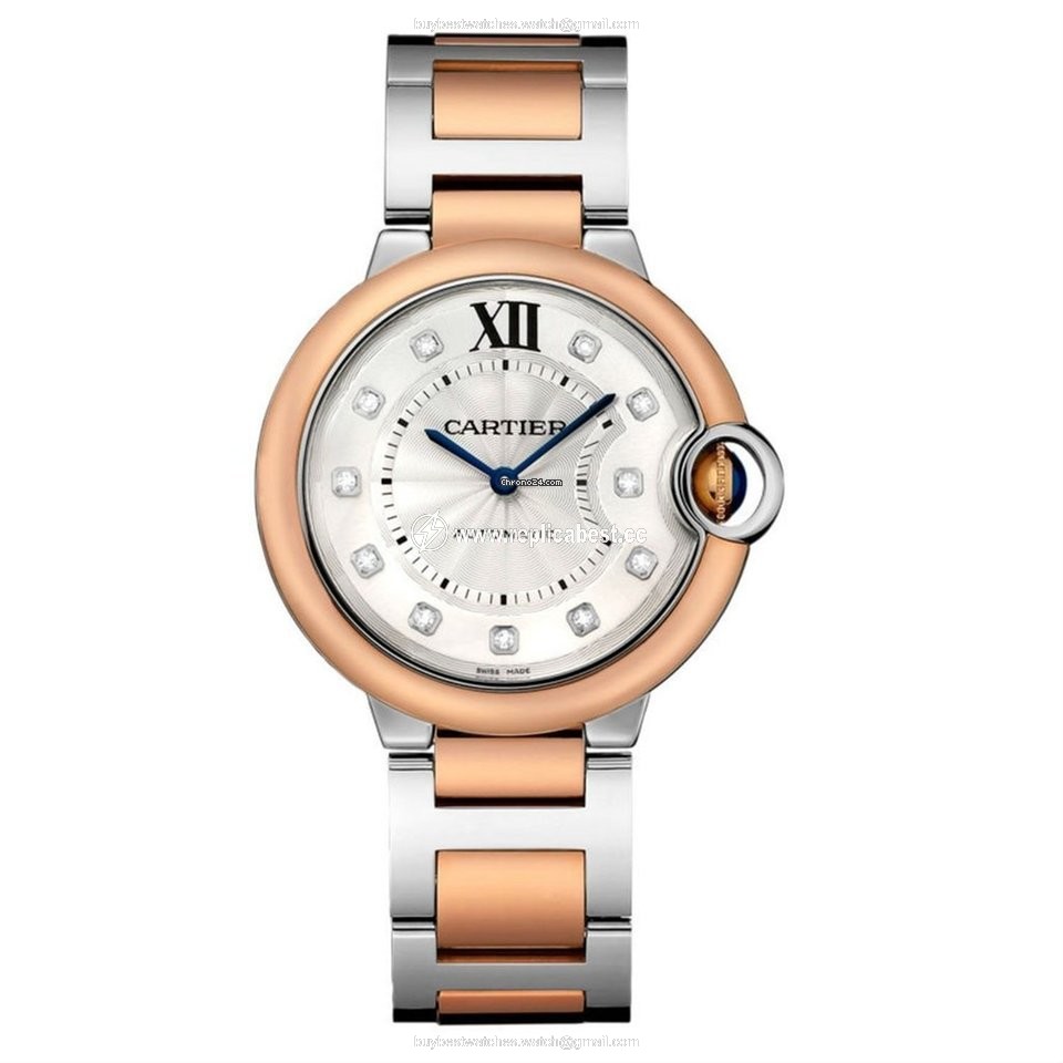 Cartier Ballon Bleu 36mm Mens watch Unisex Automatic Steel W3BB0013