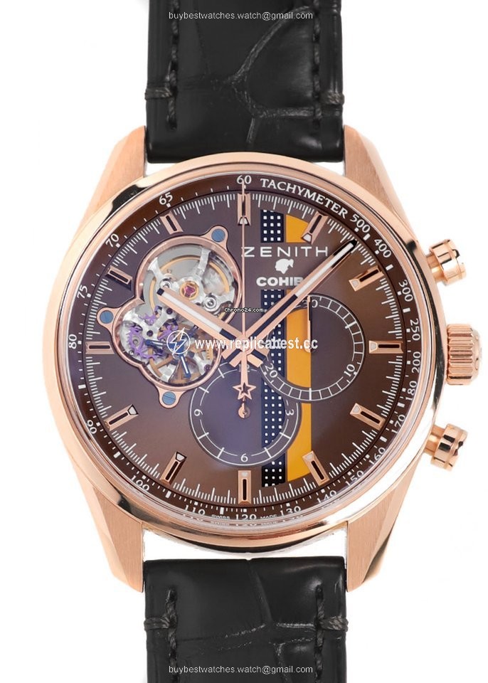 Zenith El Primero Chronomaster Mens watch Unisex Automatic Rose gold 18.2042.4061 76.C494