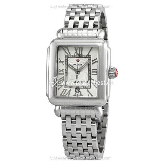 Michele Deco Womens watch Quartz Steel MWW06T000141