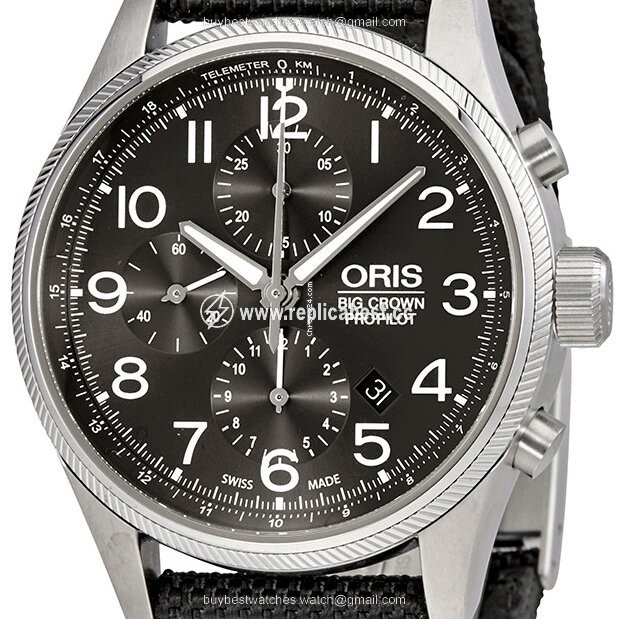 Oris Big Crown ProPilot Chronograph Mens watch Unisex Automatic Steel 01 774 7699 4063-07 5 22 15FC