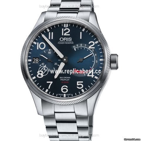 Oris Big Crown ProPilot Calibre 111 Mens watch Unisex Manual winding Steel 01 111 7711 4165-Set 8 22 19