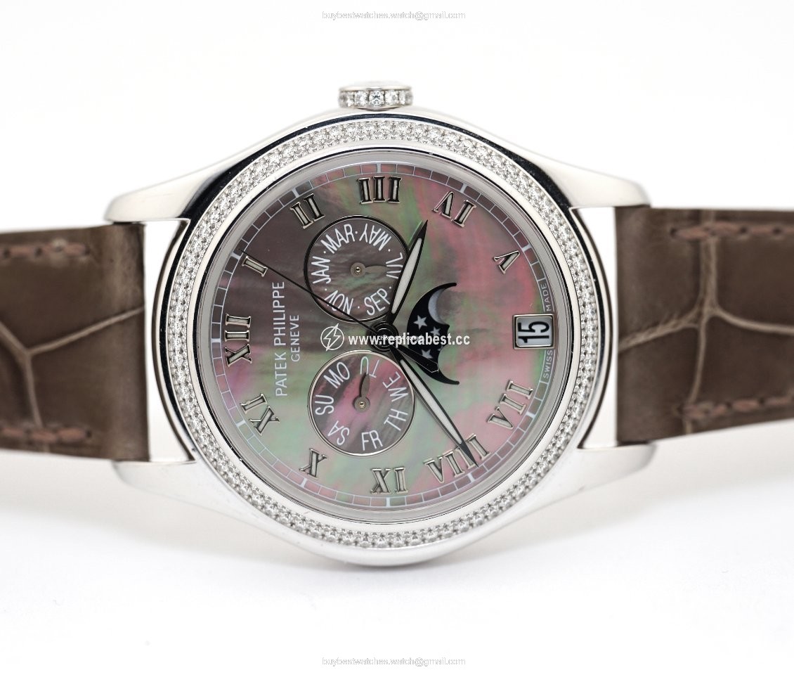 Patek Philippe Annual Calendar Womens watch Automatic White gold 4936G-001