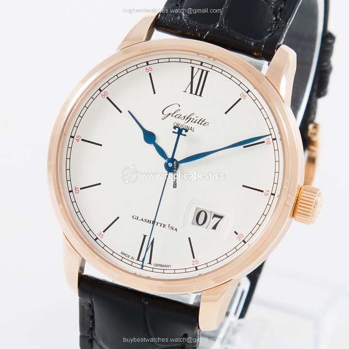 Glashutte Original Senator Excellence Mens watch Unisex Automatic Rose gold 1-36-03-02-05-01