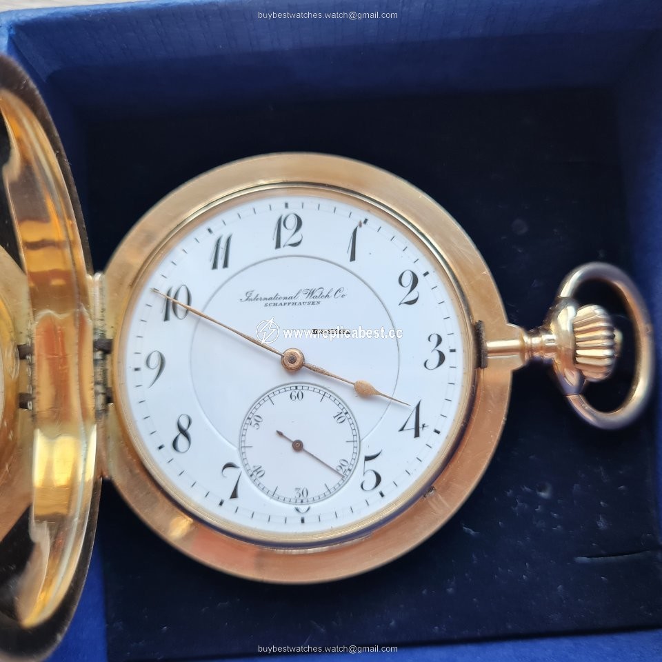 IWC Mens watch Unisex Manual winding Yellow gold 620124