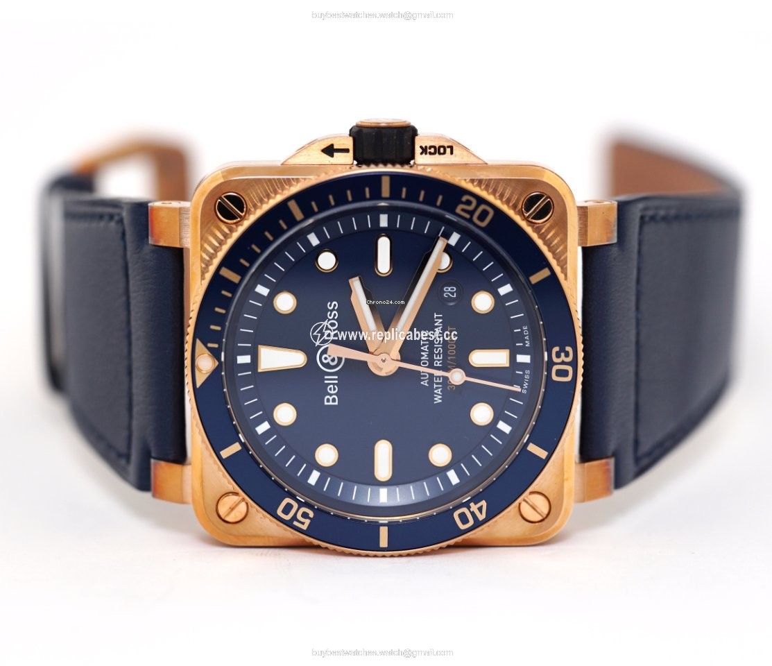 Bell & Ross BR 03 Mens watch Unisex Automatic Bronze BR0392-D-LU-BR SCA