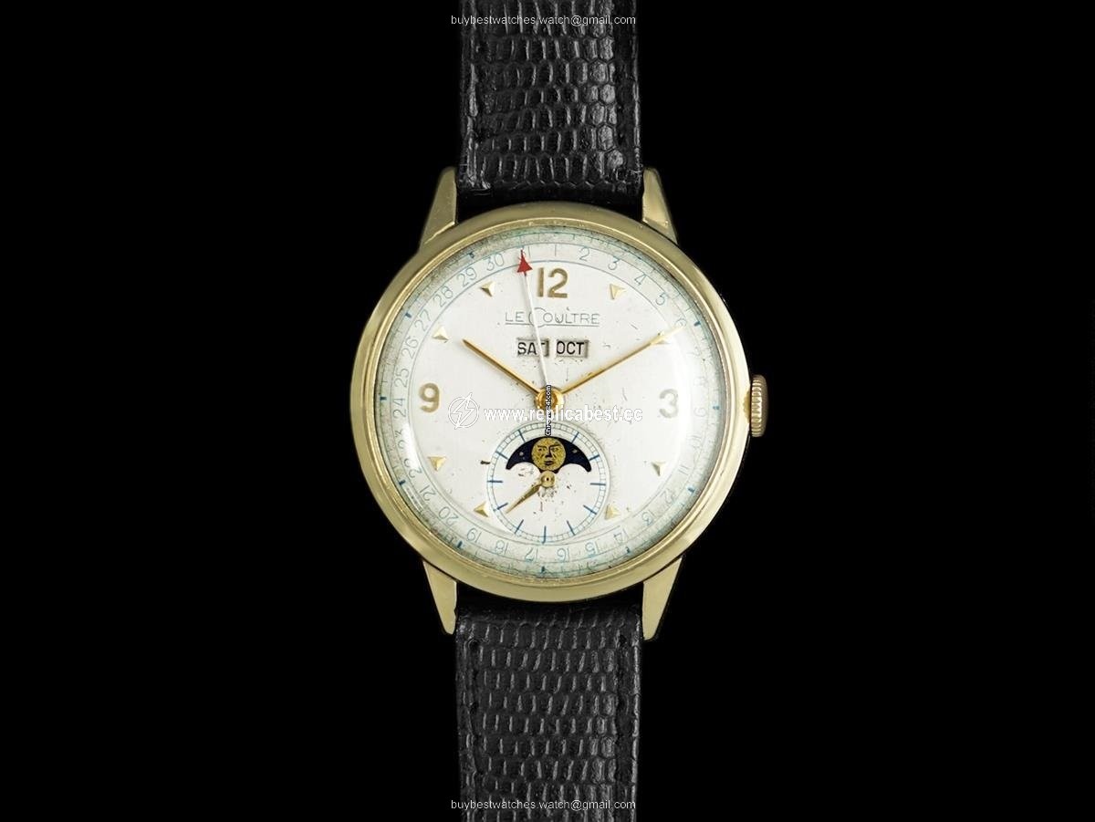 Jaeger-LeCoultre Mens watch Unisex Manual winding Yellow gold 7861