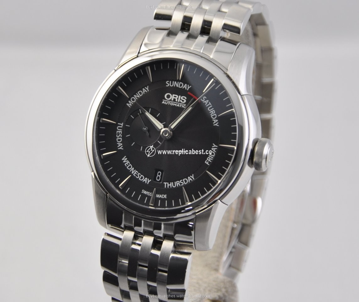 Oris Artelier Small Second Mens watch Unisex Automatic Steel 01 745 7666 4054-07 8 23 77