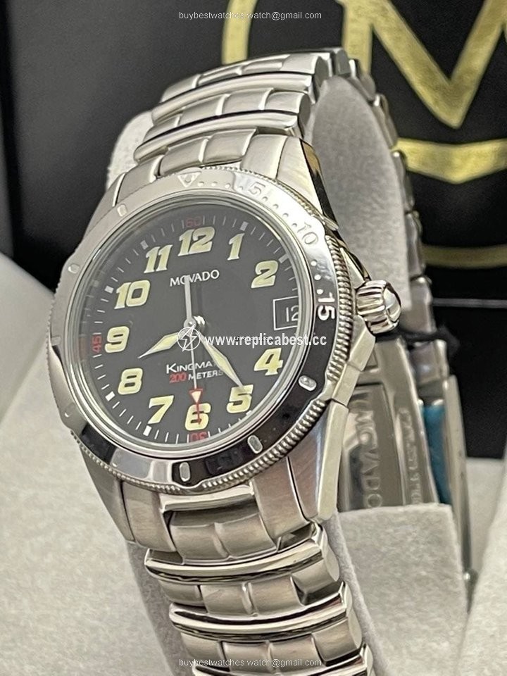 Movado Kingmatic Mens watch Unisex Automatic Steel 84-D7-867 ser. 3723222
