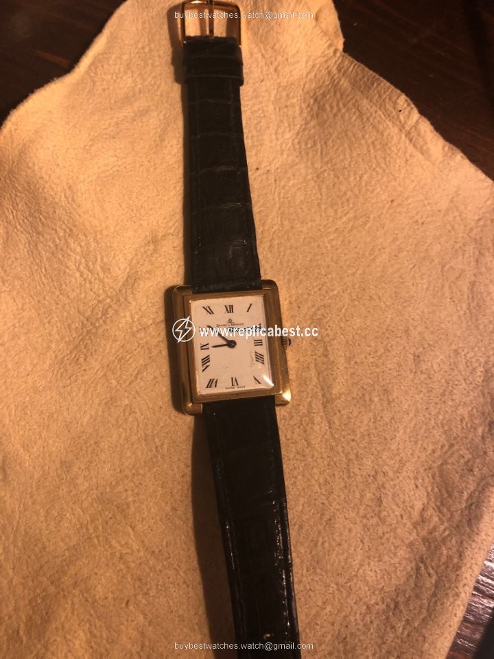 Baume & Mercier Mens watch Unisex Manual winding Yellow gold 6365N