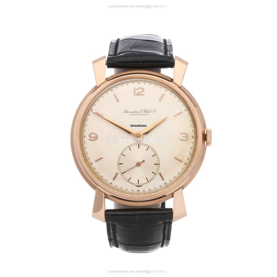 IWC Mens watch Unisex Manual winding Rose gold C.88