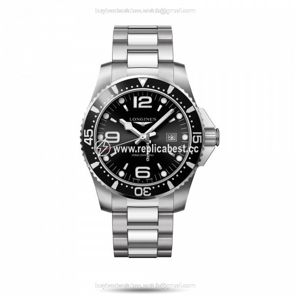 Longines HydroConquest Mens watch Unisex Quartz Steel L3.840.4.56.6