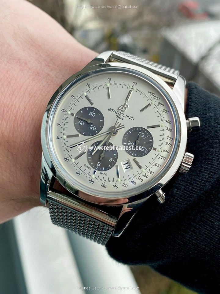 Breitling Transocean Chronograph Automatic Steel AB015212